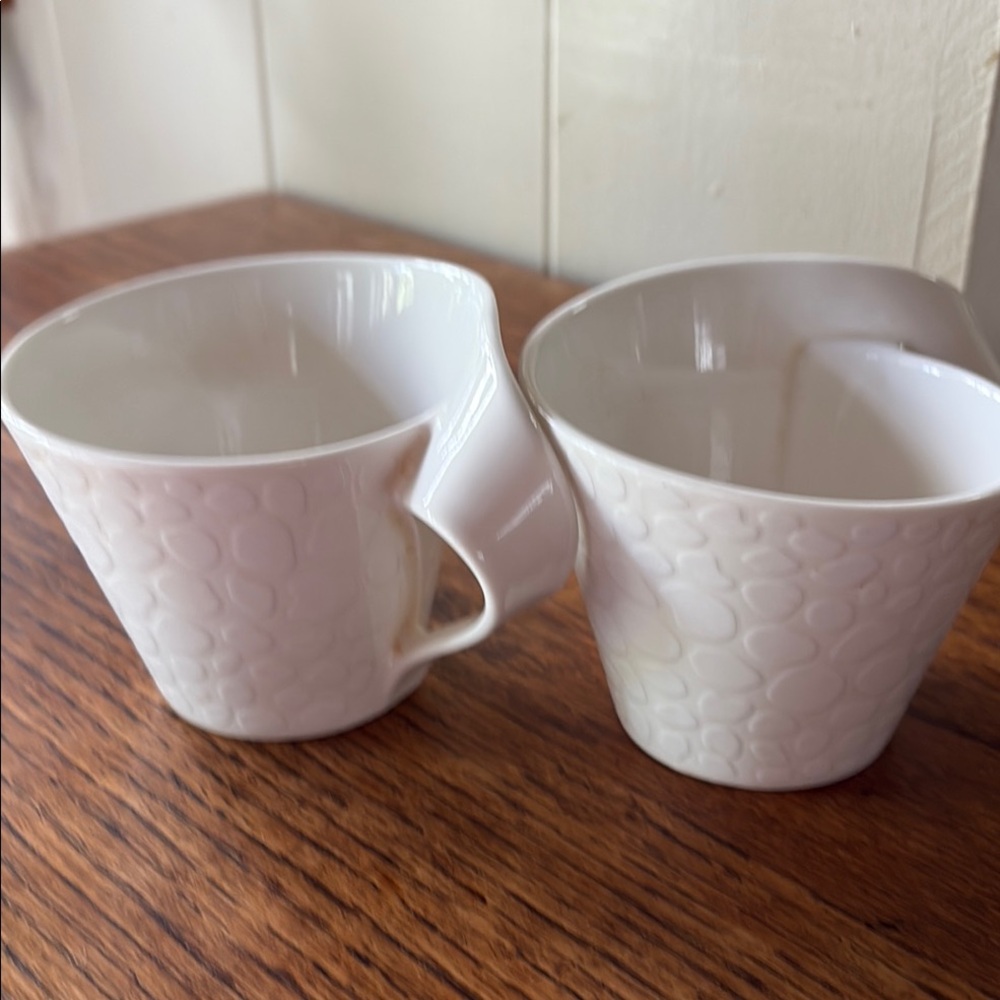 Villeroy & Boch Set Of 2 Coffee Mugs New Wave